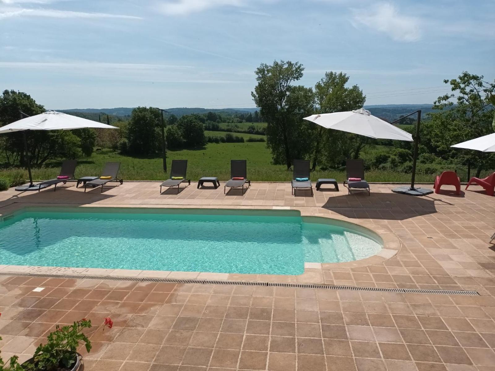 Ferme de Lagrave Hotell Coux-et-Bigaroque-Mouzens Eksteriør bilde